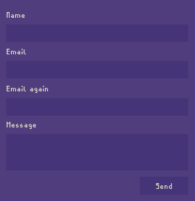 background image for the contact form